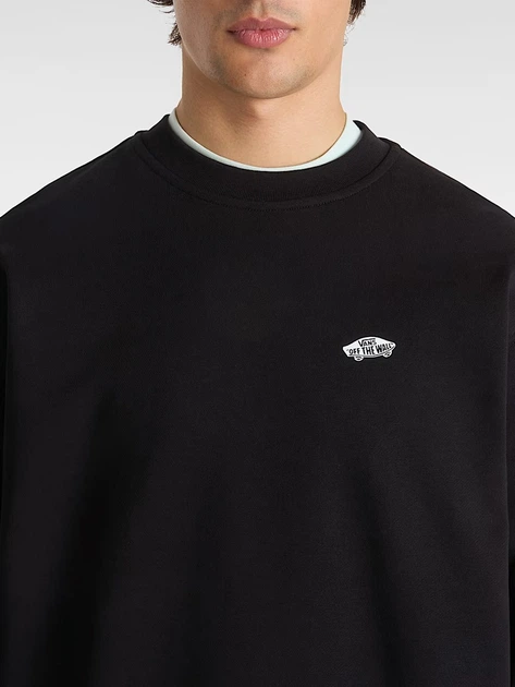 Bluza bez kaptura męska oversize Vans VN000P52Y281 S Czarna - obraz 4