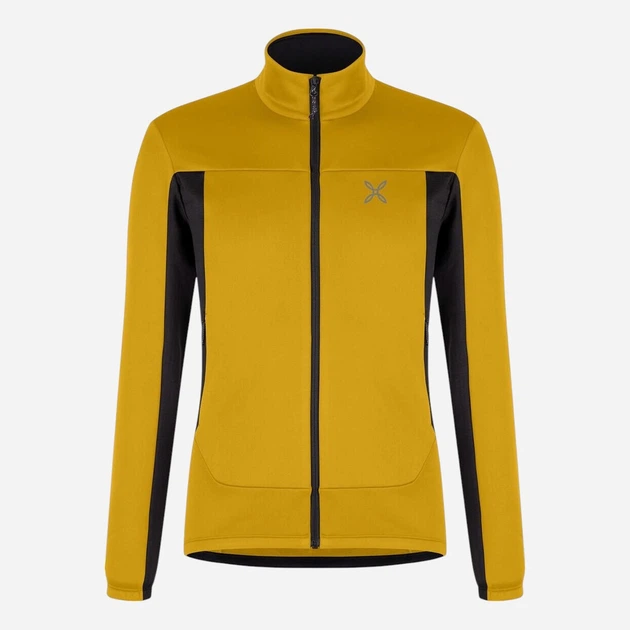 Bluza sportowa męska polarowa Montura MMAP83X-PS002-348 M Żółta - obraz 1