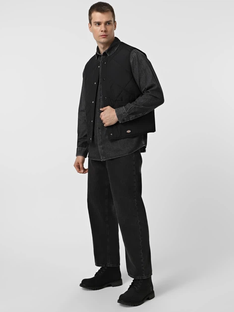 Bezrękawnik męski puchowy Dickies DK0A87O8BLK1 XL Czarny - obraz 3
