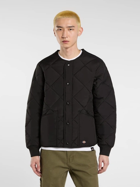 Kurtka przejściowa męska bez kaptura Dickies DK0A87O7BLK1 S Czarna - obraz 1