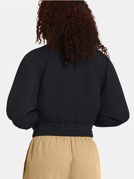 Спортивна вітровка жіноча Under Armour 77-1386479-0001 M Чорна (800070331131) - зображення 2