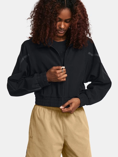 Спортивна вітровка жіноча Under Armour 77-1386479-0001 S Чорна (800070331132) - зображення 3