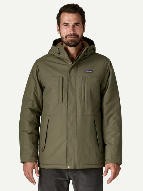 Kurtka parka męska z kapturem Patagonia 27023-BSNG M Zielona - obraz 1
