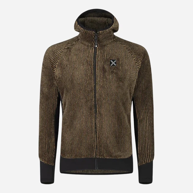 Kurtka przejściowa męska z kapturem Montura MJAP34X-PS534-35 M Brązowa - obraz 1