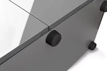 Szafka do akwarium AQUAEL 113631 Błyszcząca z drzwiami 150 x 40 x 72 cm czarna (5905546195171) - obraz 5