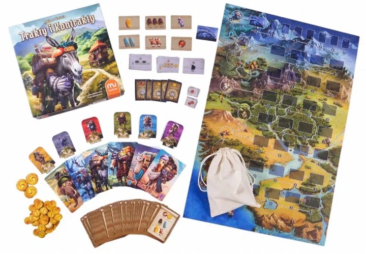 Gra planszowa Muduko Trakty i Kontrakty (5904262957926) - obraz 2