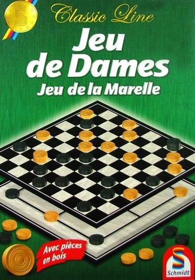 Настільна гра Schmidt Шашки та Млин класична лінія (4001504881108) - зображення 3