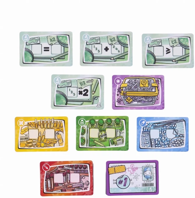 Gra planszowa Muduko Wirus.Roll and Write (5904262958046) - obraz 4