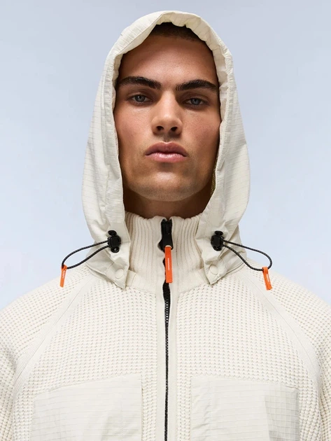 Kurtka przejściowa męska z kapturem Napapijri NP0A88SIN1J1 M Mleczna - obraz 3