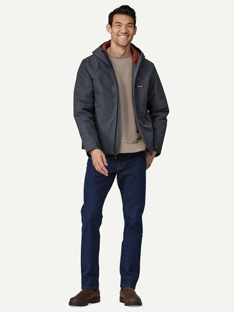Kurtka przejściowa męska z kapturem Patagonia 26490-SMDB XL Granatowa - obraz 3