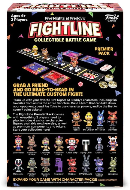 Gra planszowa Funko Five Nights At Freddy's FightLine premier set (wersja angielska) (8720077327023) - obraz 2