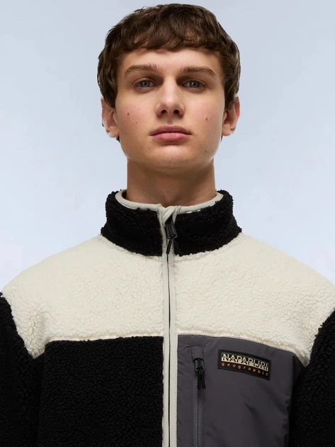 Kurtka przejściowa męska bez kaptura Napapijri NP0A4GNTMCB1 XL Czarna - obraz 5