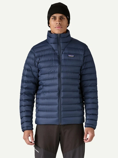Kurtka puchowa męska zimowa Patagonia 84675-NENA M Granatowa - obraz 1
