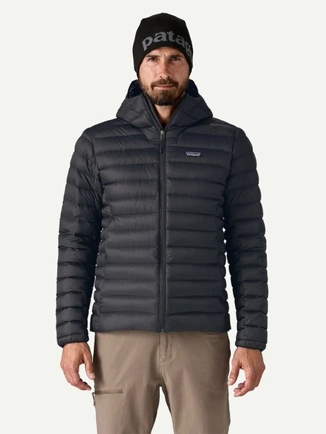 Kurtka puchowa męska zimowa Patagonia 84702-BLK L Czarna - obraz 1