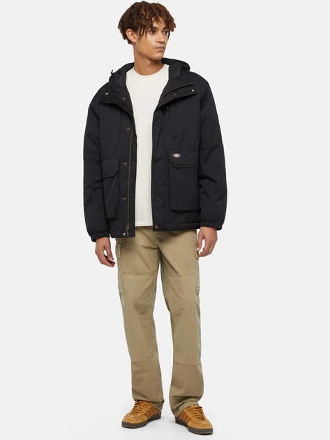 Kurtka puchowa męska zimowa Dickies DK0A8658BLK1 L Czarna - obraz 3