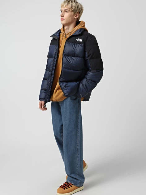 Kurtka puchowa męska zimowa The North Face NF0A8993A1C1 XL Niebieska - obraz 3