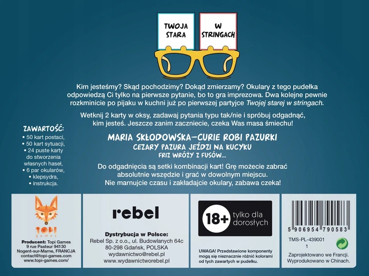 Gra planszowa Rebel Twoja Stara w Stringach (5906954790583) - obraz 2