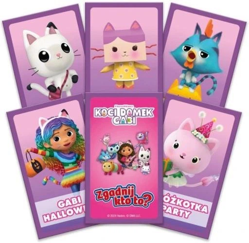 Gra planszowa Winning Moves Zgadnij kto to? Koci domek Gabi (5036905056953) - obraz 3