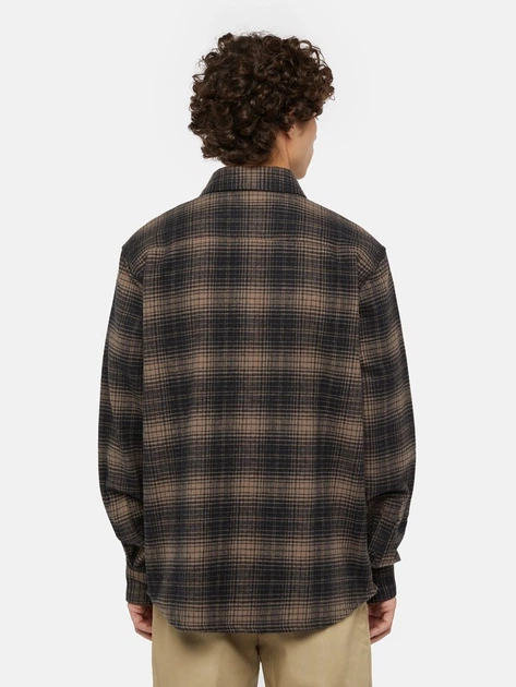 Сорочка бавовняна чоловіча Dickies DK0A4XGTMR11 XL Коричнева (800070330904) - зображення 2