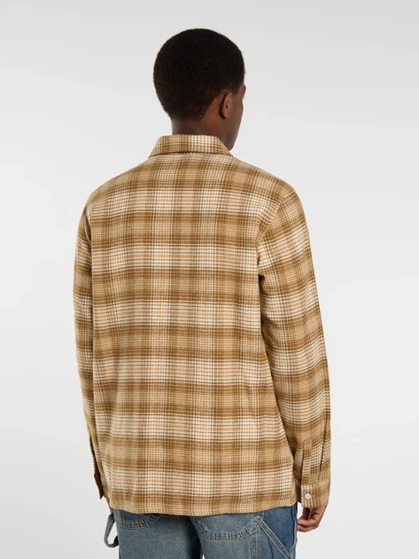 Сорочка бавовняна чоловіча Dickies DK0A8653L171 M Світло-коричнева (800070348077) - зображення 2