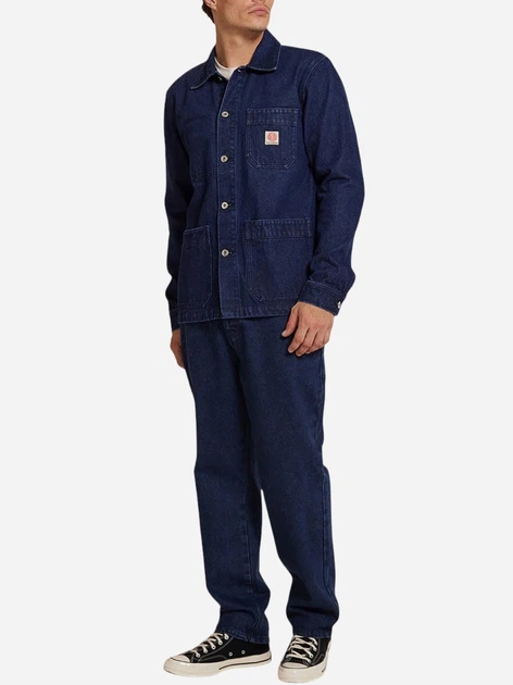 Koszula męska jeansowa Deus Ex Machina DMF246630-RSW XL Niebieska - obraz 4