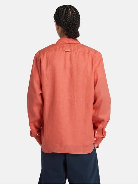 Сорочка чоловіча Timberland TB0A2DC3EI41 XL Цегляна (800070320328) - зображення 2