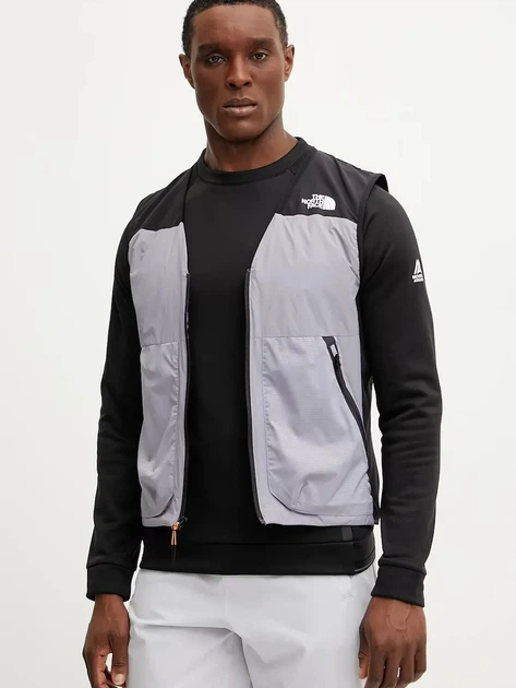 Longsleeve sportowy męski The North Face NF0A8BFNJK31 L Czarny - obraz 4