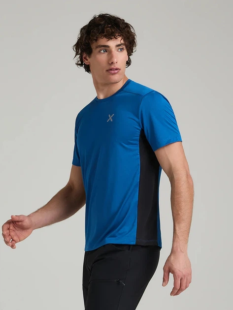 Koszulka sportowa męska Montura MTGN23X-JS616-87 XL Niebieska - obraz 4