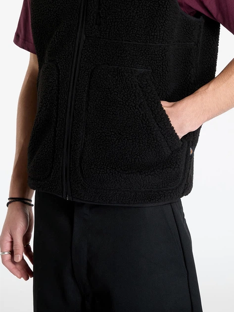 Bezrękawnik męski polarowy Dickies DK0A4YEGBLK1 M Czarny - obraz 5