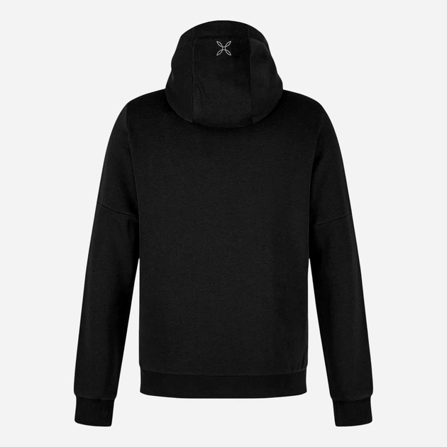 Bluza męska rozpinana streetwear z kapturem Montura MMAC32X-5024-90 S Czarna - obraz 2