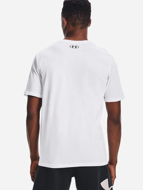 Футболка довга чоловіча Under Armour 77-1326799-0100 XL Біла (800070331089) - зображення 2