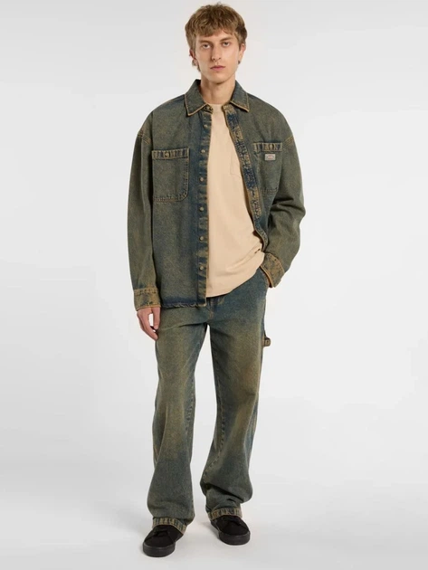 Футболка довга чоловіча Dickies DK0A4YFCF951 S Бежева (800070340005) - зображення 3