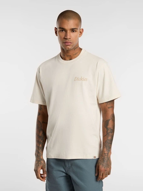 Koszulka męska bawełniana Dickies DK0A4Z92F901 XL Mleczna - obraz 1