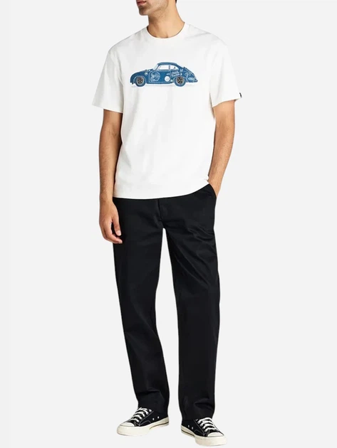 Футболка довга бавовняна чоловіча Deus Ex Machina DMP251209A-WHT L Біла (800070340659) - зображення 3