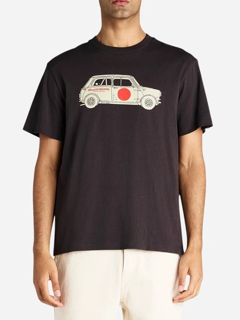 Футболка довга бавовняна чоловіча Deus Ex Machina DMP251209B-ATH S Антрацит (800070340660) - зображення 1