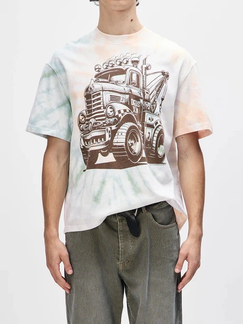 Koszulka męska bawełniana Deus Ex Machina DUF254541-MPA S Mleczna - obraz 1