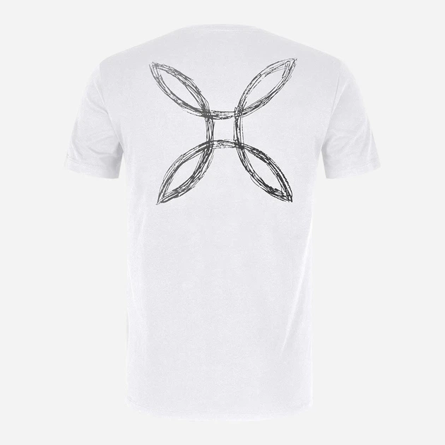 Koszulka męska bawełniana Montura MTGC49X-5290-00 M Biała - obraz 2