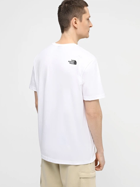 Koszulka męska bawełniana The North Face NF0A87NSFN41 XL Biała - obraz 2