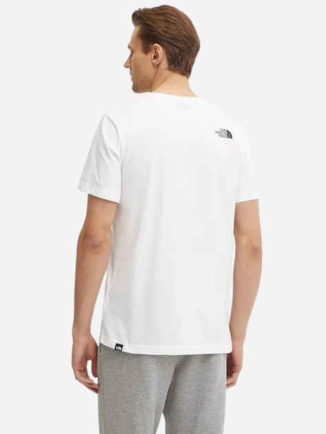 Koszulka męska basic The North Face NF0A8A6CFN41 M Biała - obraz 2