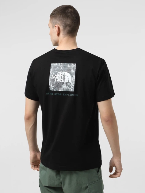 Футболка довга бавовняна чоловіча The North Face NF0A8C4U9431 L Чорна (800070337316) - зображення 2