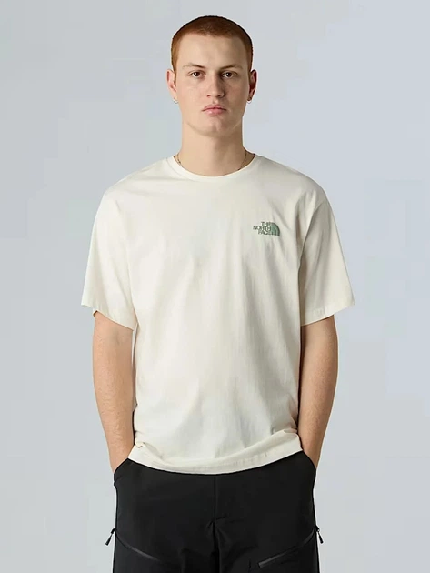 Koszulka męska bawełniana The North Face NF0A8E4EQLI1 M Mleczna - obraz 1