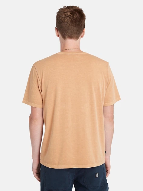 Футболка довга бавовняна чоловіча Timberland TB0A5UEKP471 XL Світло-помаранчева (800070320408) - зображення 2