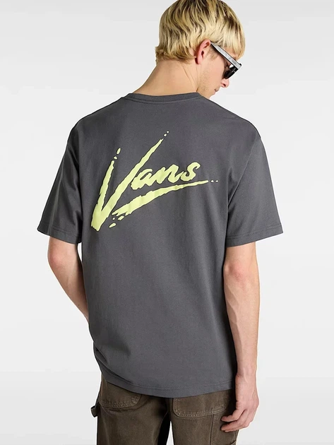 Koszulka męska bawełniana Vans VN000K42EBA1 S Szara - obraz 2