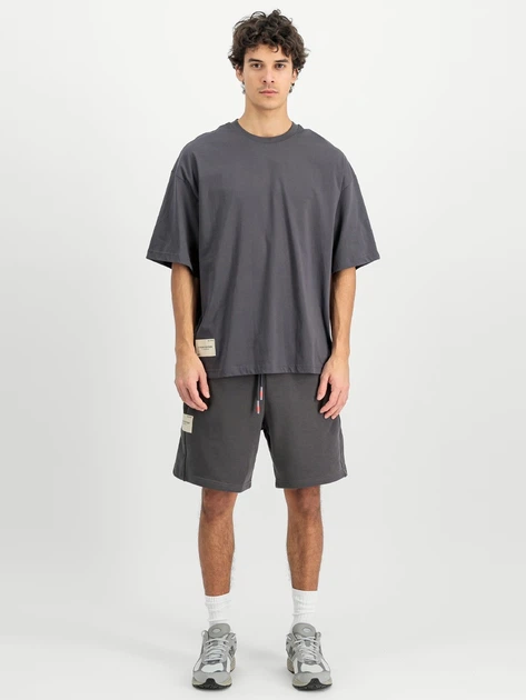 Koszulka męska bawełniana Alpha Industries X156550-684 XL Szara - obraz 3