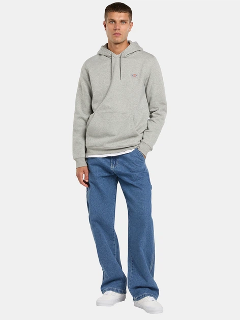 Bluza męska z kapturem kangurka Dickies DK0A4XCDHG01 S Szara - obraz 3