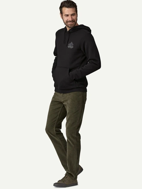 Bluza męska z kapturem kangurka Patagonia 39700-BLK M Czarna - obraz 3