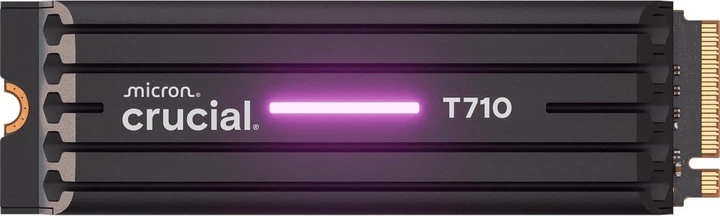 Dysk SSD Crucial T710 4TB M.2 2280 NVMe PCIe 5.0 x4 3D NAND TLC (CT4000T710SSD5) - obraz 1