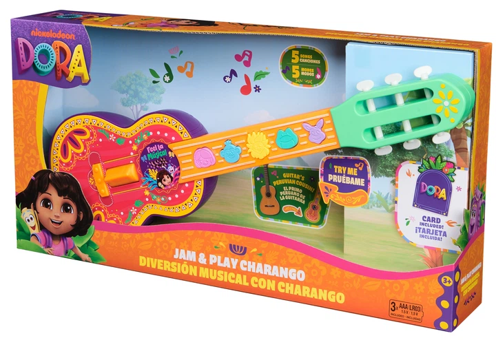Gitara dziecięca Spin Master Dora, Jam & Play Charango (0681147072763) - obraz 1