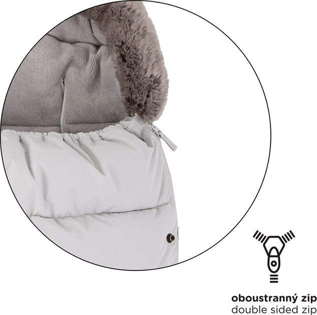 Śpiworek zimowy Petite&Mars Comfy 4 w 1 Champagne Shower (8596202007265) - obraz 17