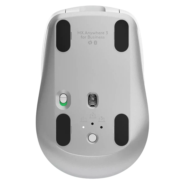 Мишка Logitech MX Anywhere 3S for Business Wireless/Bluetooth Pale Gray (910-006959) - изображение 7
